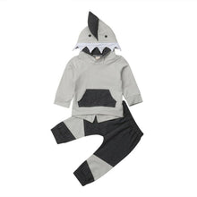 Shark Hooded Baby Outfit