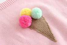 Ice Cream Baby Knit Romper