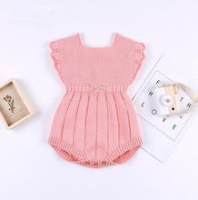 Shell Knit Baby Romper