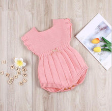 Shell Knit Baby Romper