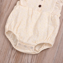 Luna Lace Baby Romper