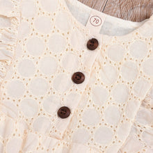 Luna Lace Baby Romper