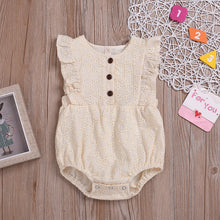Luna Lace Baby Romper