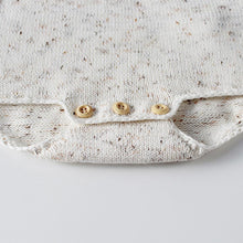 Pastel Knit Baby Girl Romper