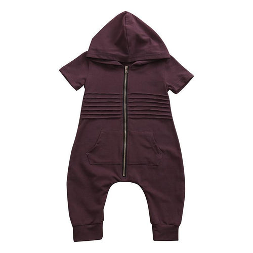 Zane Eggplant Jumpsuit