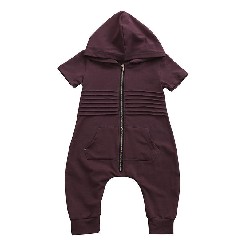 Zane Eggplant Jumpsuit