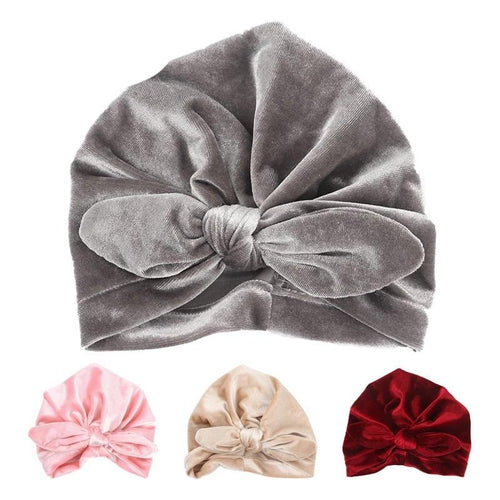 Velour Tie Baby Turbin