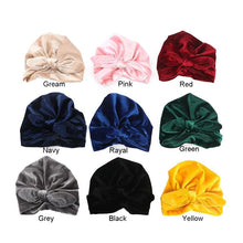 Velour Tie Baby Turbin