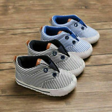 Parker Striped Baby Shoes