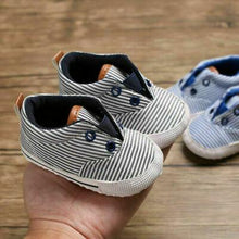Parker Striped Baby Shoes