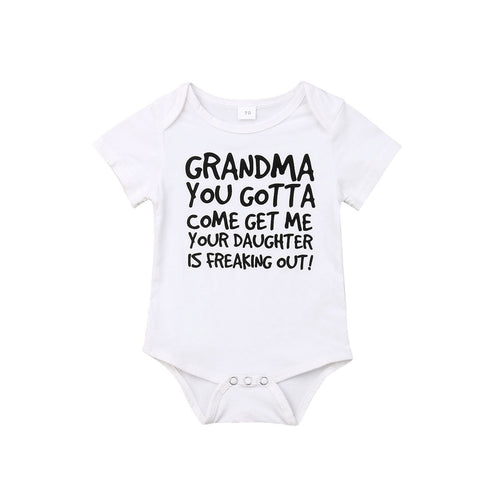 Grandma Please Help Onesie