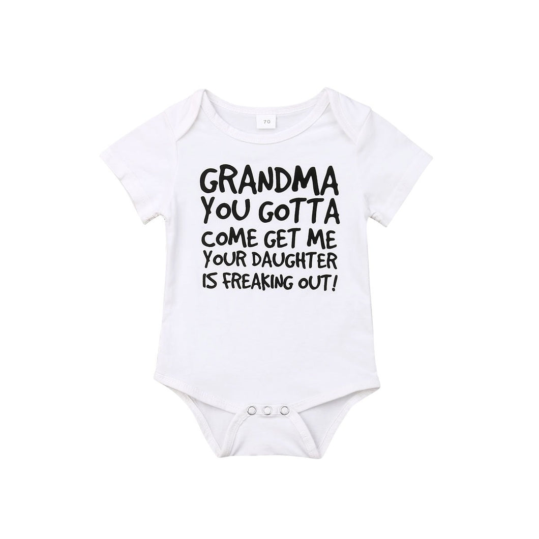 Grandma Please Help Onesie