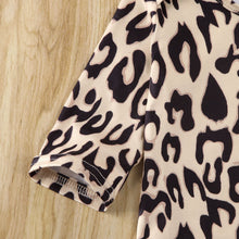 Leopard Swaddle Jumpsuit