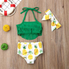 Pineapple Tassel Bathing Suit