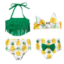 Pineapple Tassel Bathing Suit
