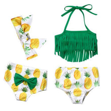 Pineapple Tassel Bathing Suit