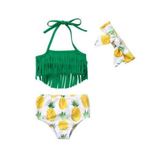 Pineapple Tassel Bathing Suit