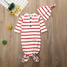 Striped Swaddle Jumpsuit