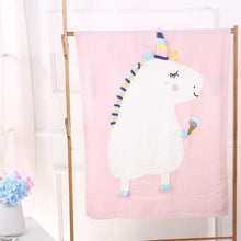 Unicorn Knit Blanket
