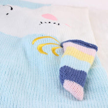 Unicorn Knit Blanket