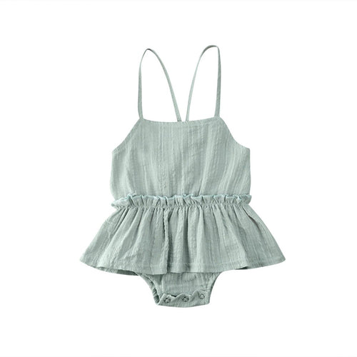 Hattie Mint Romper