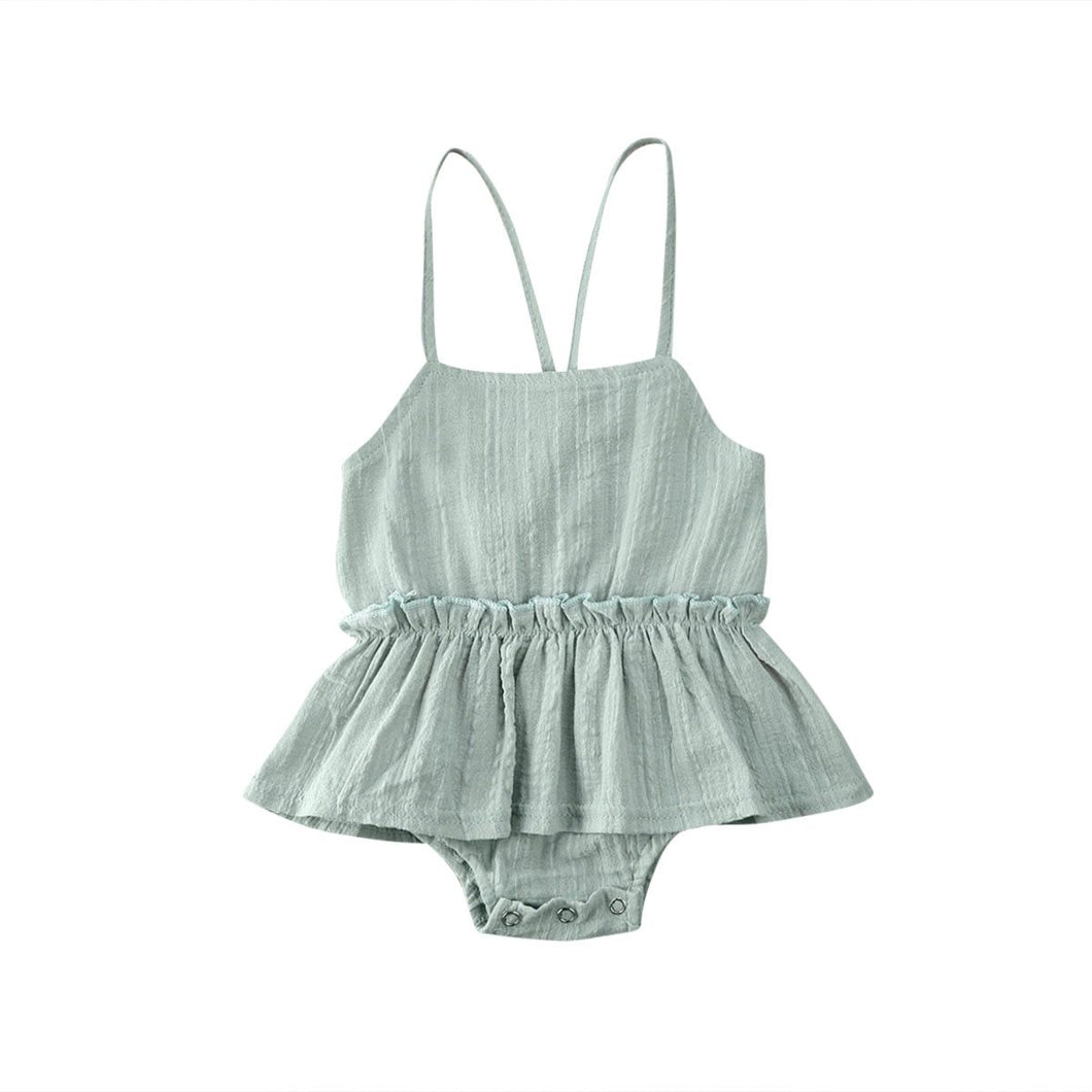 Hattie Mint Romper