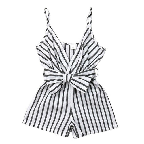 Dallas Striped Romper