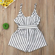 Dallas Striped Romper