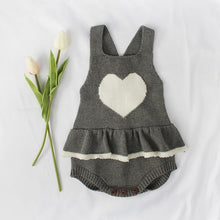 Heart Knit Romper