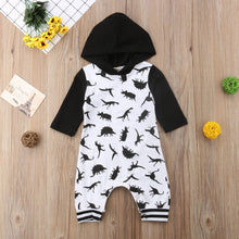 Zeke Dino Hooded Jumpsuit
