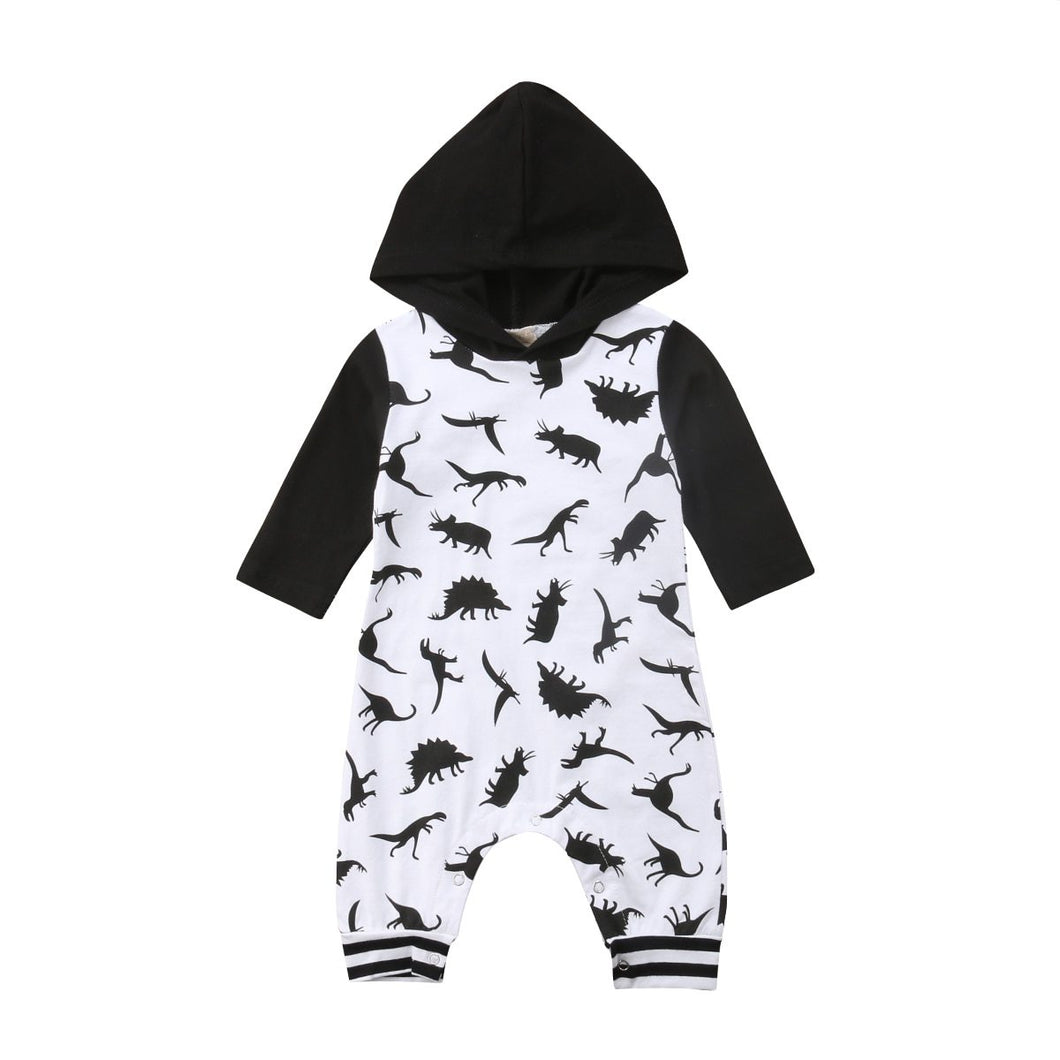 Zeke Dino Hooded Jumpsuit