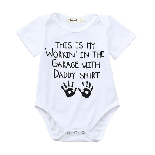 Workin' with Daddy Onesie