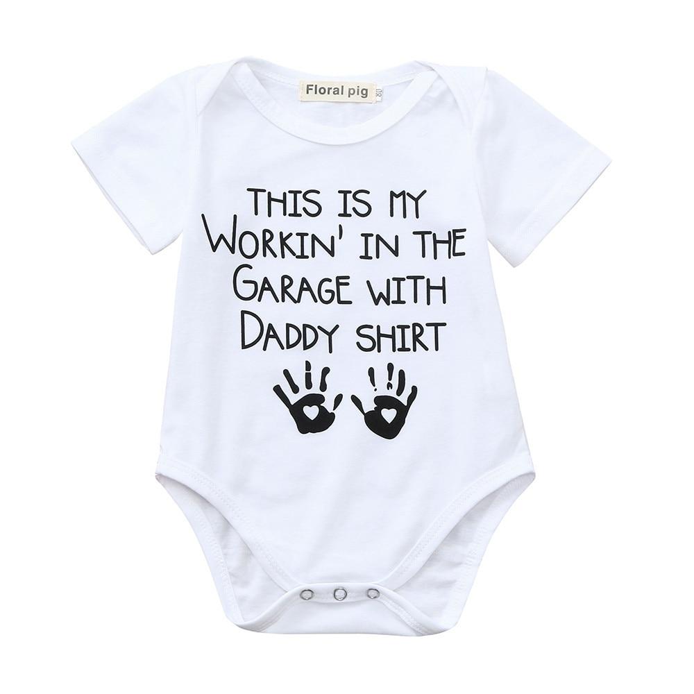 Workin' with Daddy Onesie