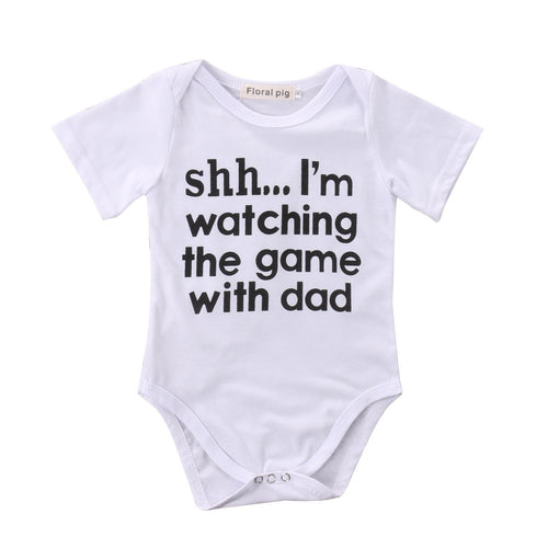 Game With Dad Onesie