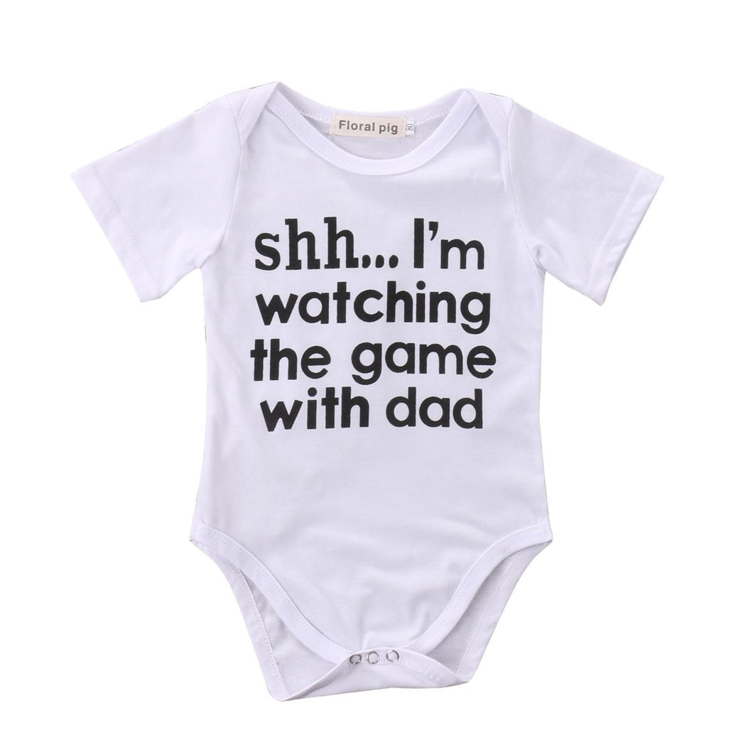 Game With Dad Onesie