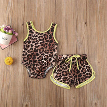 NYC Leopard Swimsuit and Shorts