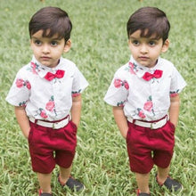 Axel Red Bowtie Outfit