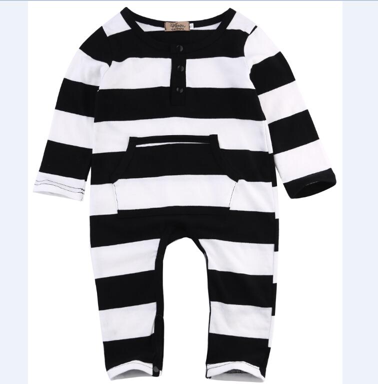 Monochrome Baby Jumpsuit