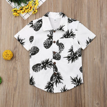 Pineapple Collared Toddler Top