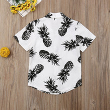 Pineapple Collared Toddler Top