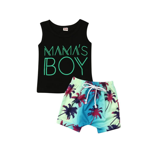 Mama's Boy Tropical Set