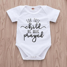 For This Child We Have Prayed Onesie