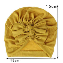 Tie Front Turbin Beanie