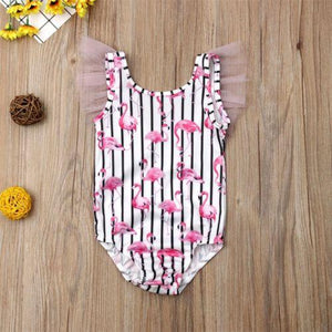 Flutter Flamingo Bathing Suit
