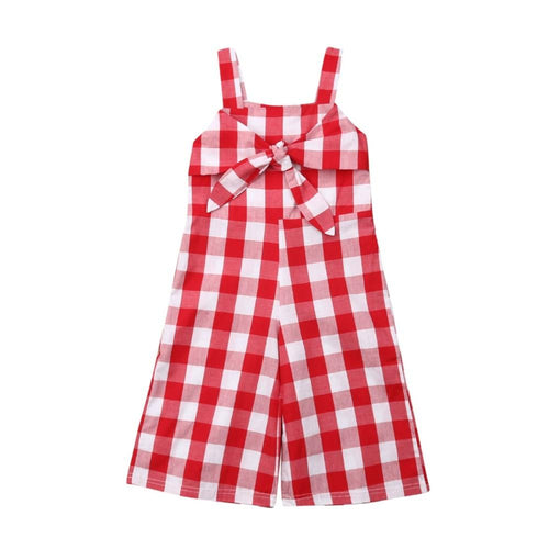 Aliza Plaid Jumpsuit