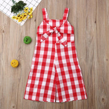 Aliza Plaid Jumpsuit