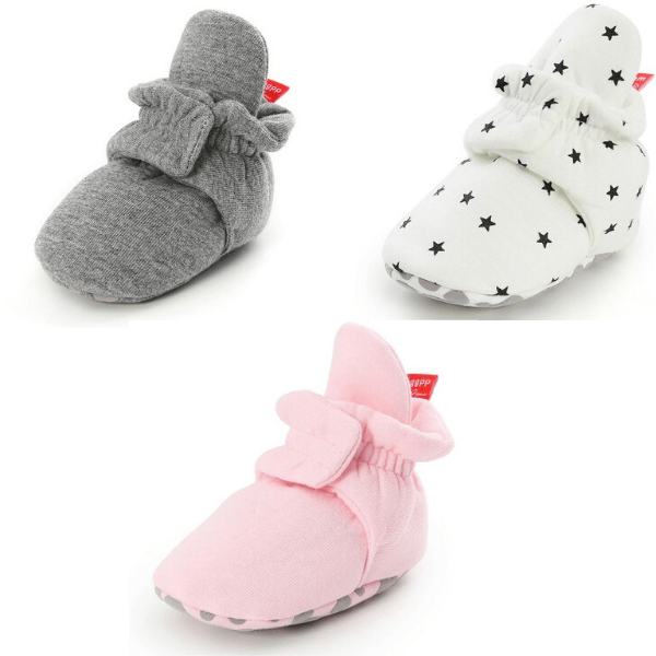 Pink Star Bootie 3 Pack