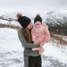 Mom and Me Beanie - Black