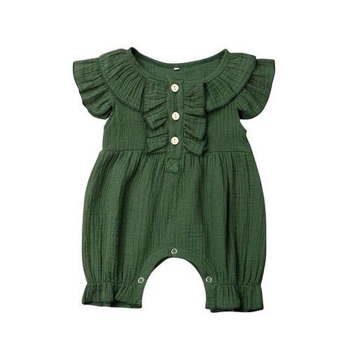 Vixen Ruffled Romper