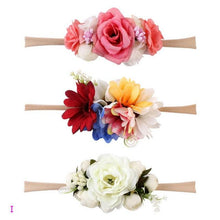Sweet Floral 3 Piece Headband Set